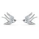 Swarovski Travel Exclusive Pierced Earrings, Bird